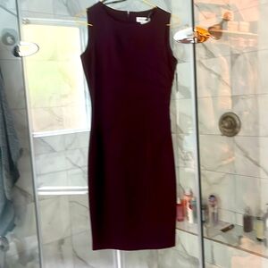 Dark purple Calvin Klein dress size 2p
